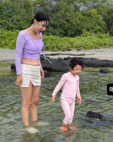 관종언니 이지혜 현실 뱃살 공개